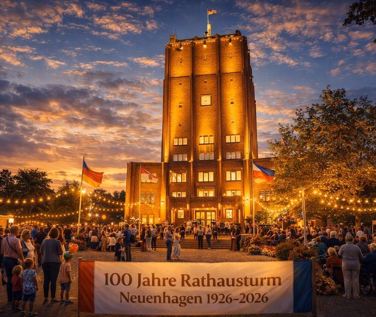 100 Jahre Rathausturm Neuenhagen – das Rathausfest Neuenhagen