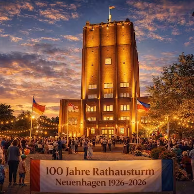 100 Jahre Rathausturm Neuenhagen – das Rathausfest Neuenhagen