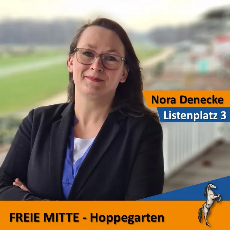 Nora Denecke Listenplatz 3 FREIE MITTE Hoppegarten