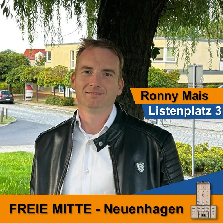 Ronny Mais Listenplatz 3 FREIE MITTE Neuenhagen