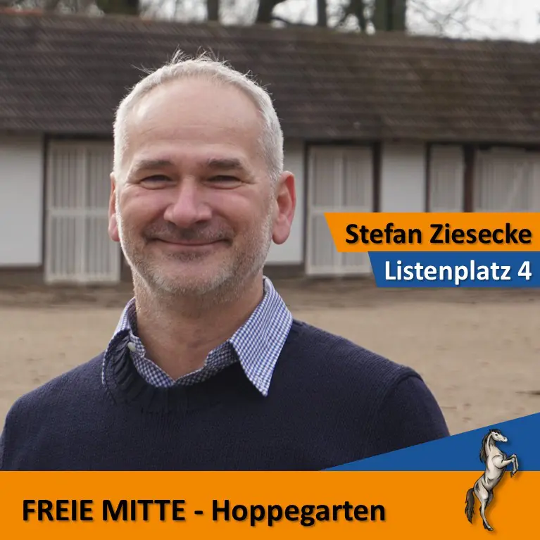 Stefan Ziesecke Listenplatz 4 FREIE MITTE Hoppegarten
