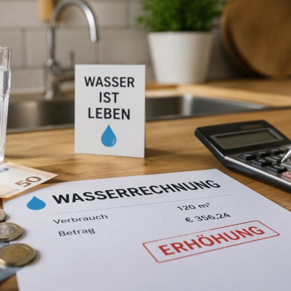 Wasserpreise vor der Kippe – wir stellen uns gegen die Gebühren-Umverteilung